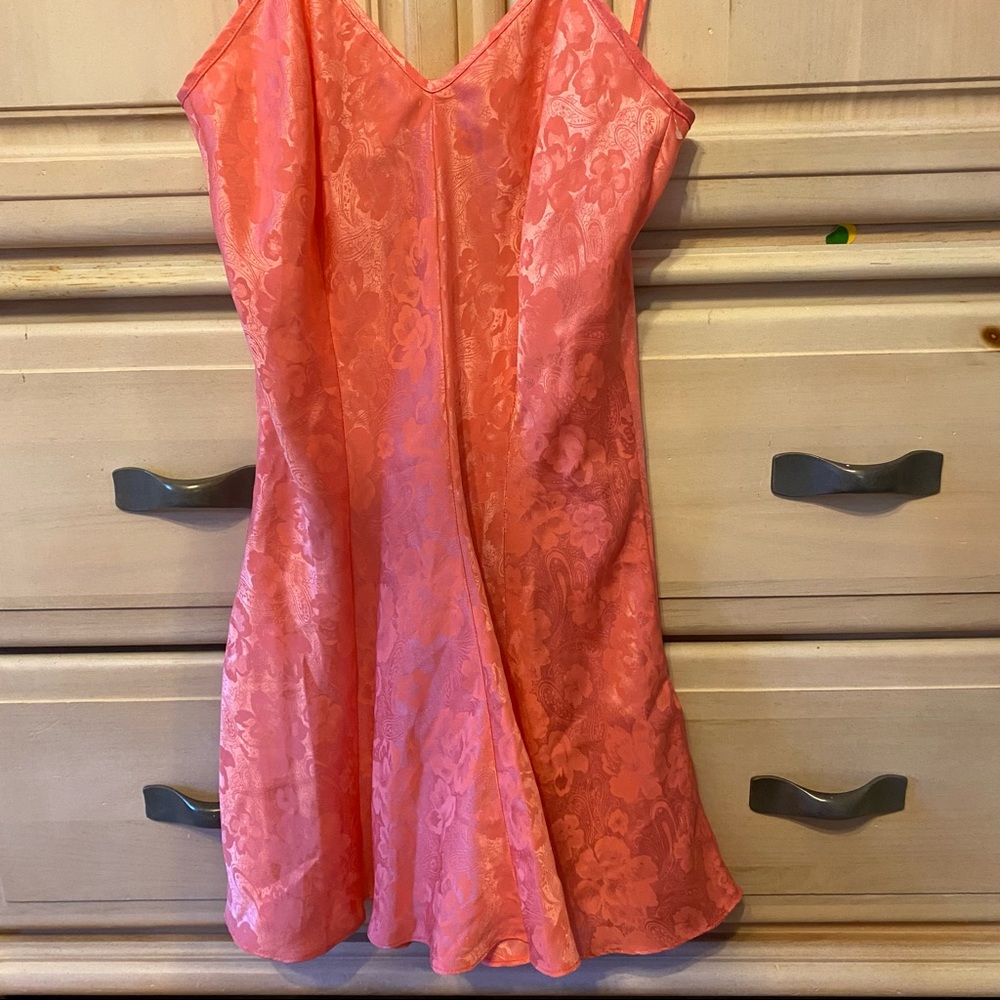 NWOT Vintage pink slip dress